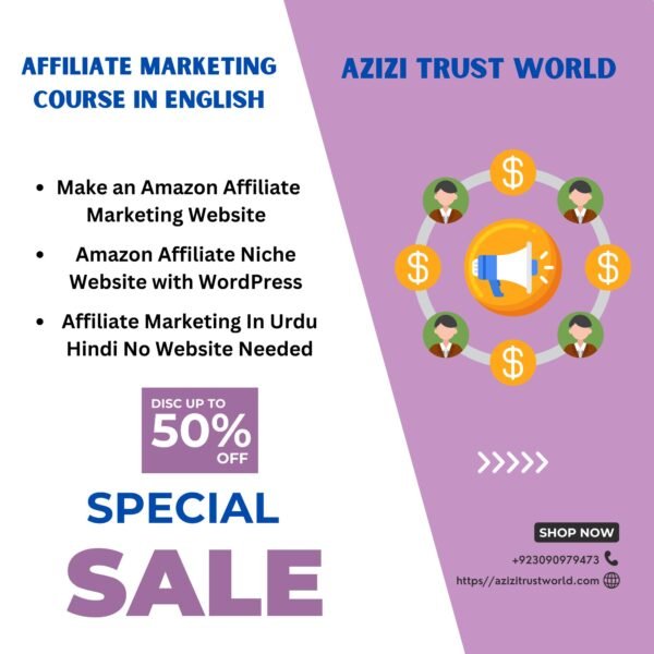 Affiliate Marketing Course In English