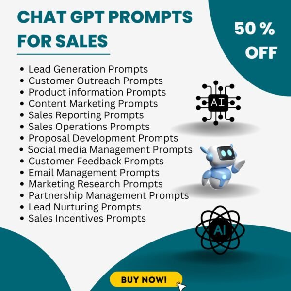 CHAT GPT PROMPTS FOR SALES