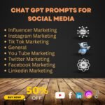 Chat GPT prompts for Social media